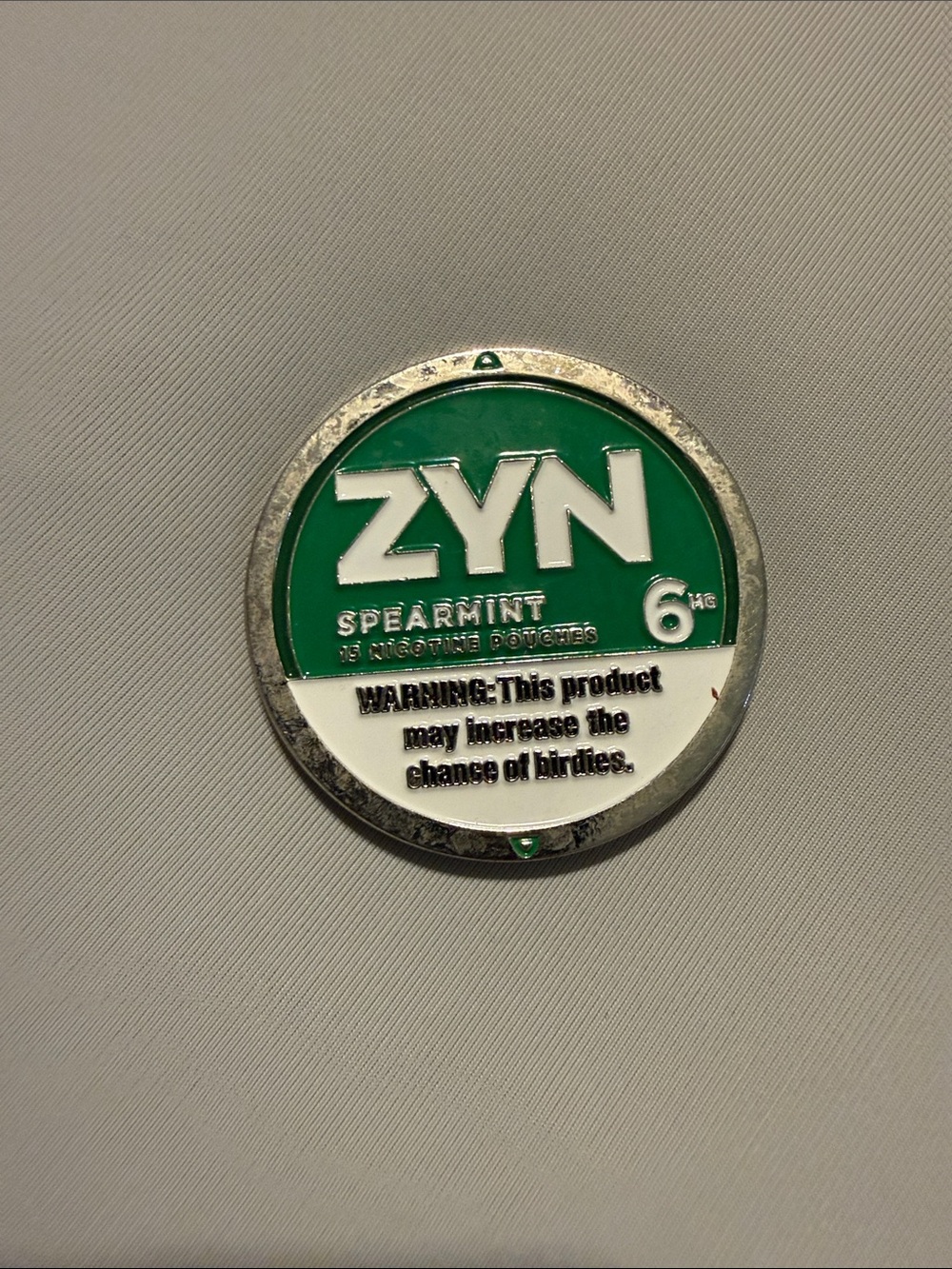 The Birdie Mark ZYN Ball Marker
